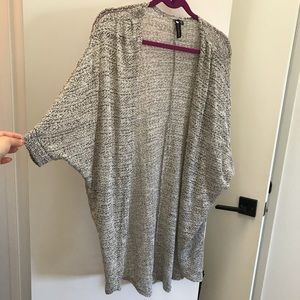 Grey cardigan